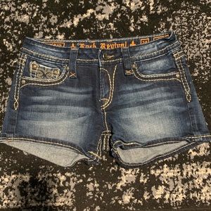 Rock Revival Sara Denim Shorts